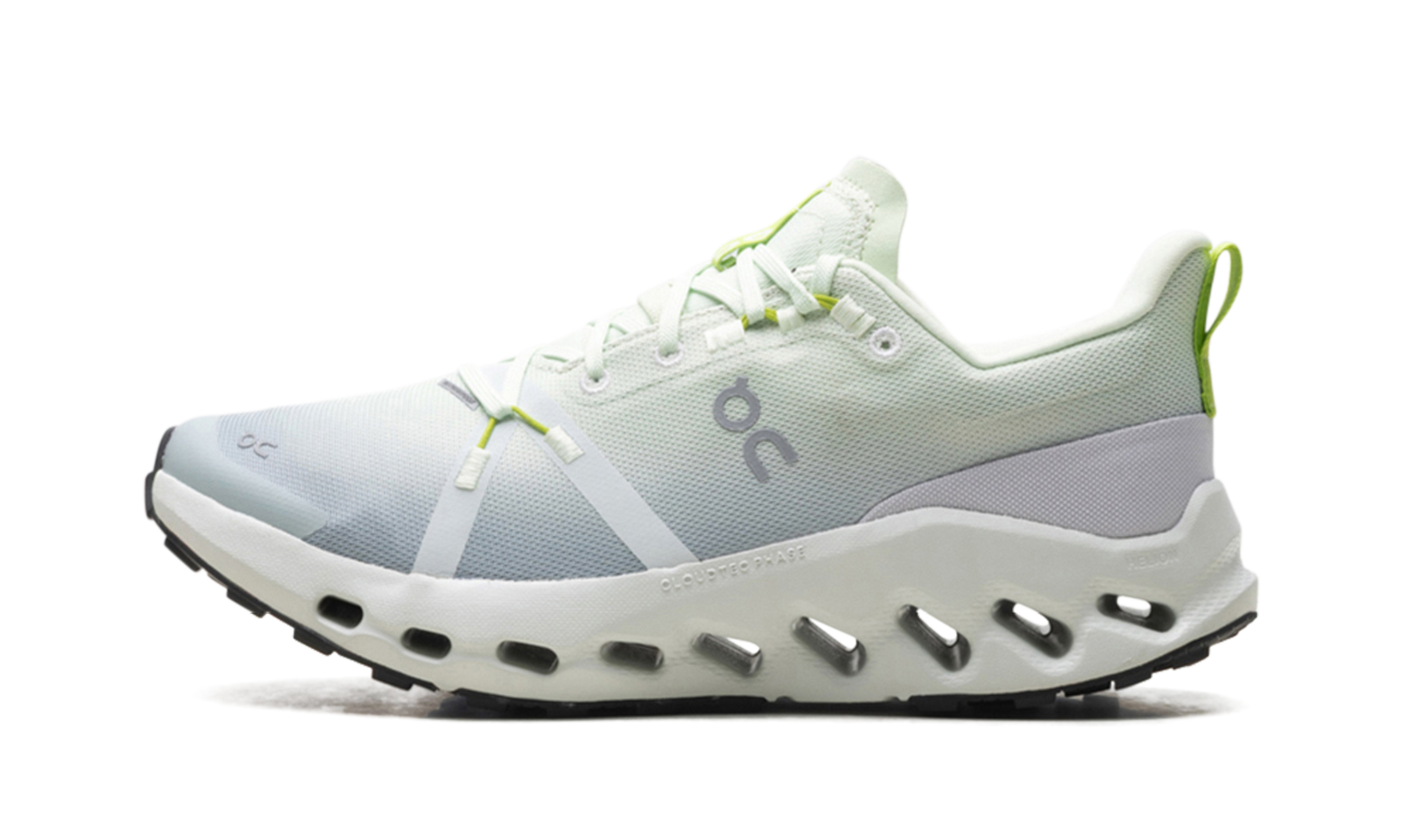 ON WOMENS Cloudsurfer Trail Waterproof Womens "Lima Mineral" 3WE10292850 3WE10292850 from Stadium Goods