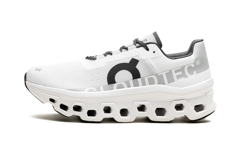 On MENS Cloudmonster "All White" 61.98434 from Stadium Goods