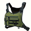 Chest Bag for Men,Running Pack Vest for Workouts,Water Resistant Sports Chest Pack For Running