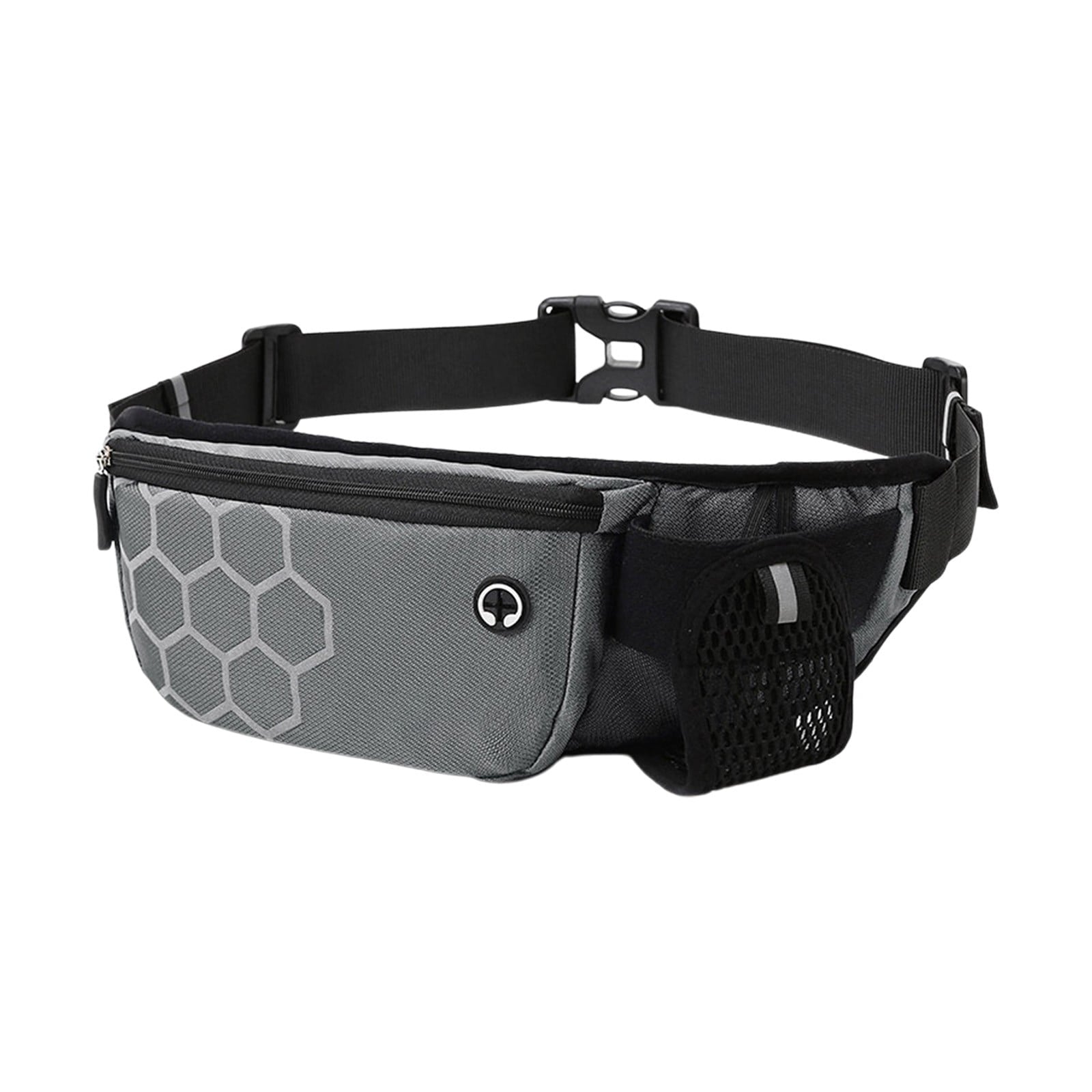 Running Add-Ons Water Bottle Waist Pack, Waterproof Close-fitting Lasting Stay Long Wear Gear, Unisex Running Belt for Phone Keys Outdoor Sports