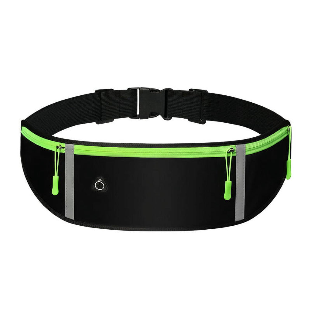 Running Belt, Fanny Pack for Women Men, Water Resistant Waist Pack, Runners Belt for Hiking Fitness Travel - Adjustable Running Pouch Phone Holder Accessories
