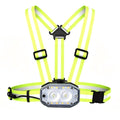 Running Lights for Runners Reflective Vest Night Running Gear LED Safety Lights for Outdoor Jogging Cycling Hiking