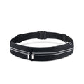 Slim Running Belt Fanny Pack for Men Women, Runners Phone Holder for Gym Travel Walking, Money Waist Flip Belt Bag With 2 Expandable Pockets