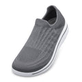 Unisex Sock Walking Shoes Wide Toe Box Slip-on Mens Running Shoe Womens Lightweight Casual Fashion Sneakers Black 8Women/6Men