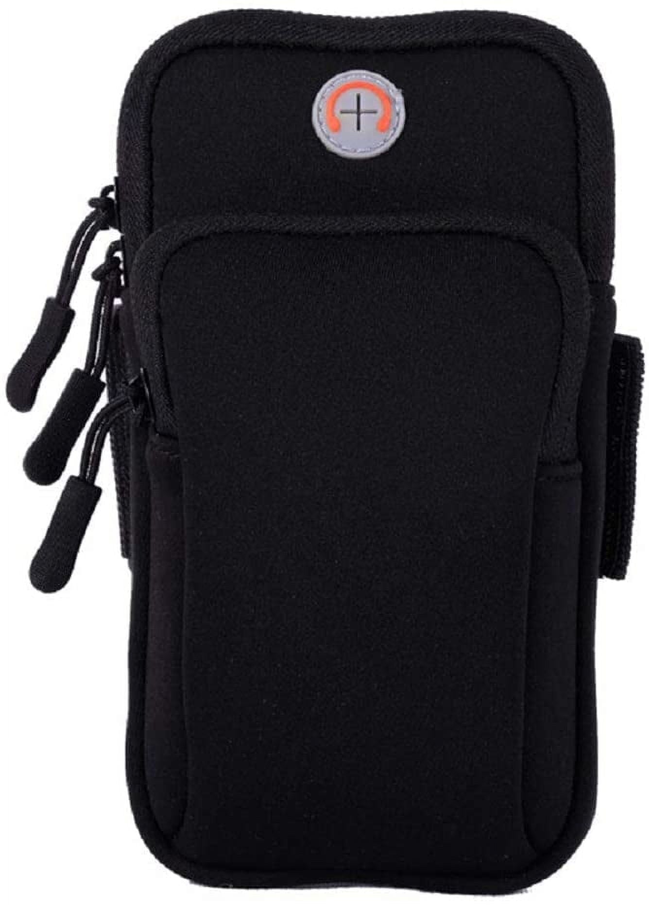 ZHANGHENG Universal 4-6.5 inch Running Armband Phone Case Holder High Quality Phone Bag Jogging Fitness Gym Arm Band Black