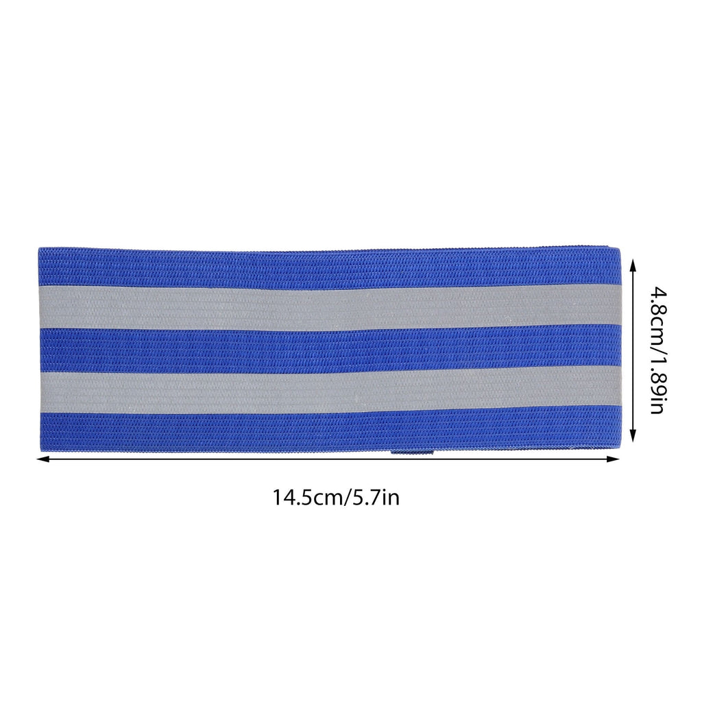 HONITANO 8 Pieces Reflective Armband Polyester Night Running Gear for Men Women Runners Cyclists Safety Warning