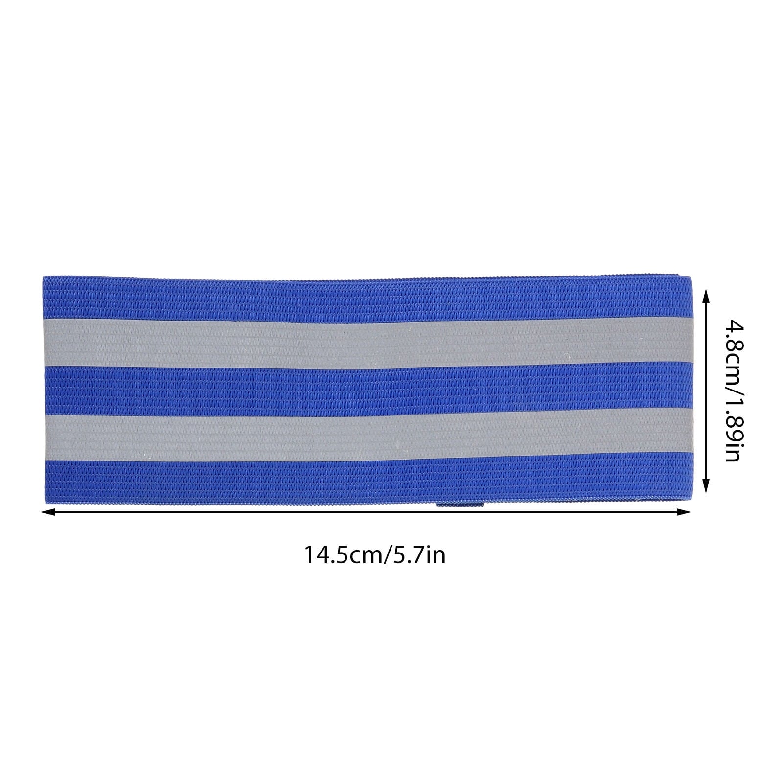 HONITANO 8 Pieces Reflective Armband Polyester Night Running Gear for Men Women Runners Cyclists Safety Warning