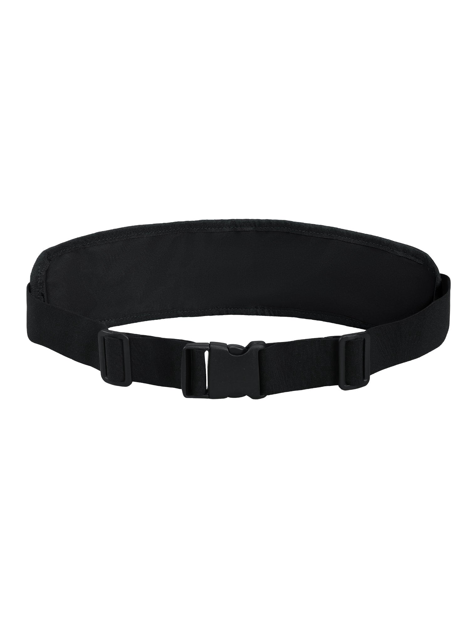 MIER Running Belt Slim Waist Pack with Bib Clips Adjustable Elastic Phone Holder for Fitness Marathon Daily Travel Pink