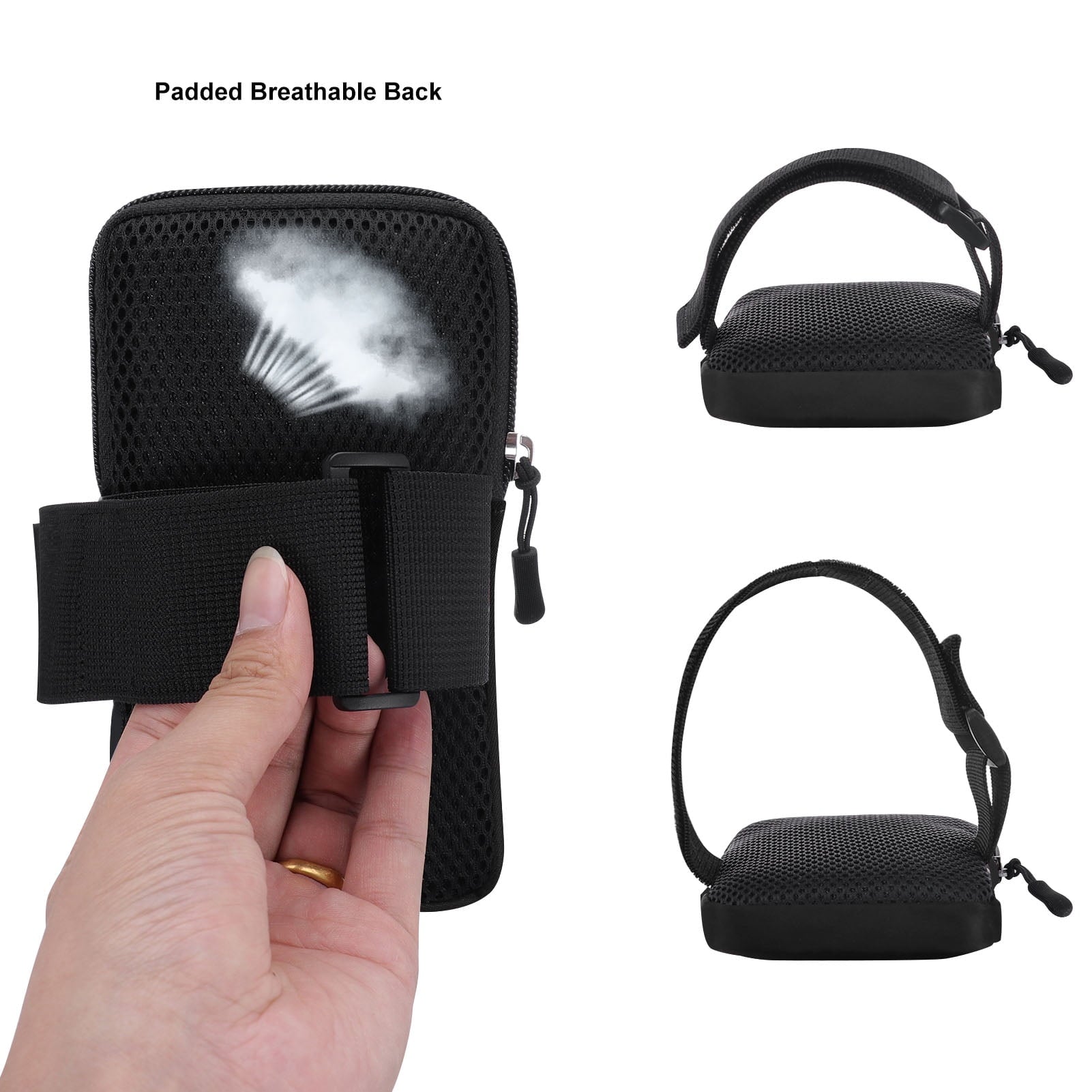 HAWEE Cell Phone Arm Bands Bag for Women Sports Running Pouch Hold Smartphone 6.28 Inches Full-screen, Colorful Flower