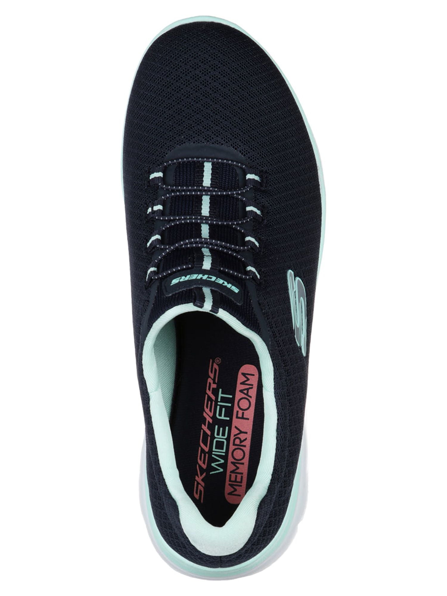 Skechers Women's SUMMITS-COOL CLASSIC Slip-On Athletic Sneaker, Wide Width Available