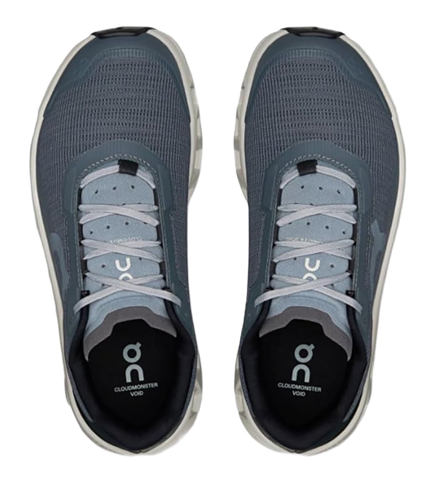 On Women's Cloudmonster Void Running Shoes Sneakers (Stone/Glacier, Size 8 US)