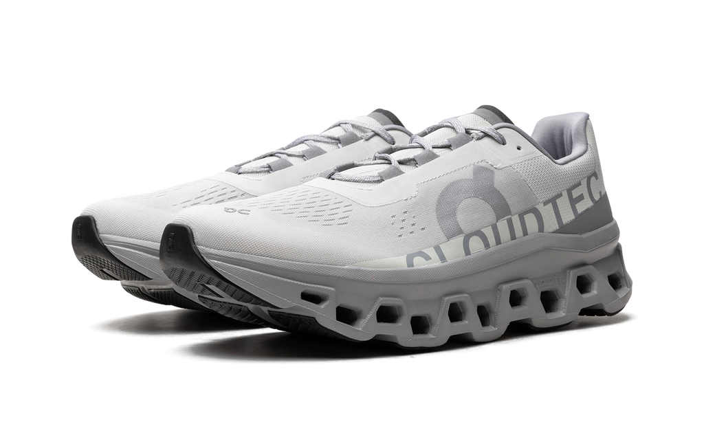 On MENS Cloudmonster "Ice | Alloy" 61.97788 from Stadium Goods