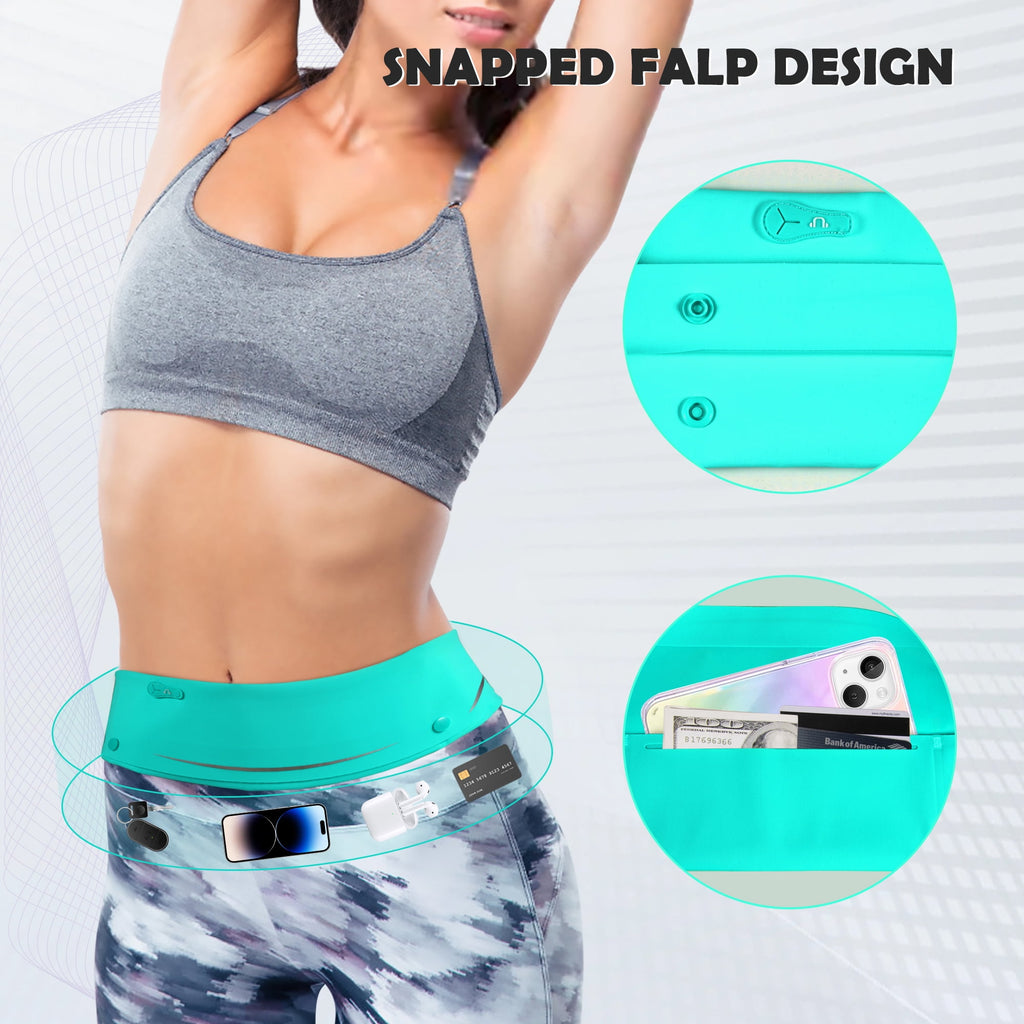 LUXMO LUXURY MOBILE Slim Running Belt Fanny Phone Holder for Running