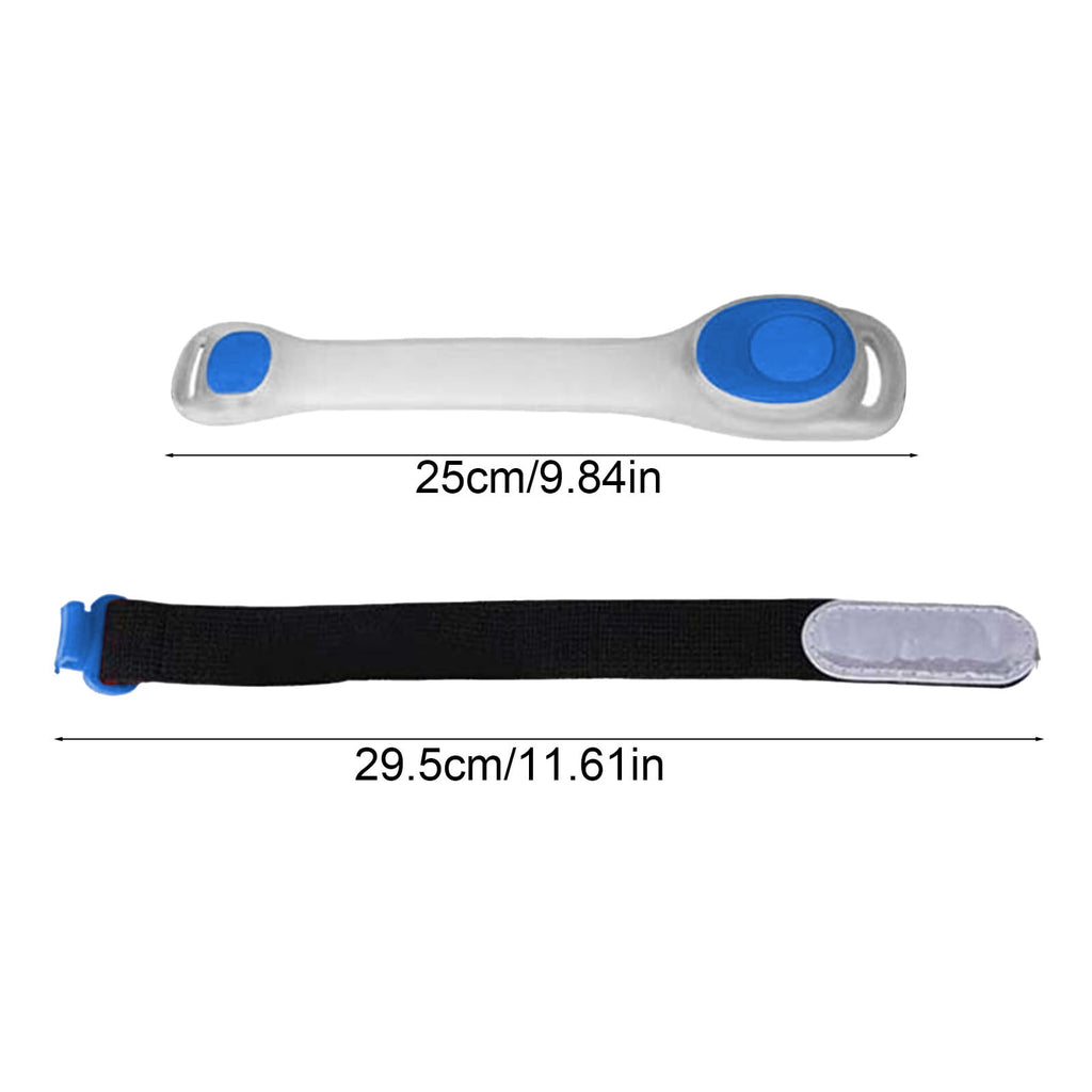 LEHOZIHEQ LED Armband, Running Lights for Runners, Running Lights, High Visibility Reflective Running Gear Adjustable Light Up Arm Bands for Men Women Kids