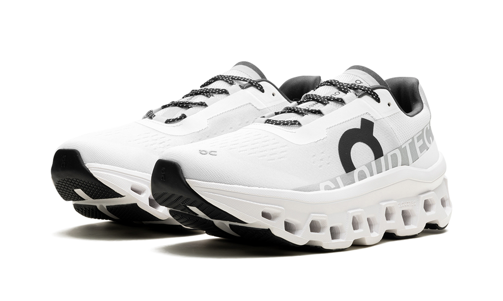 On MENS Cloudmonster "All White" 61.98434 from Stadium Goods