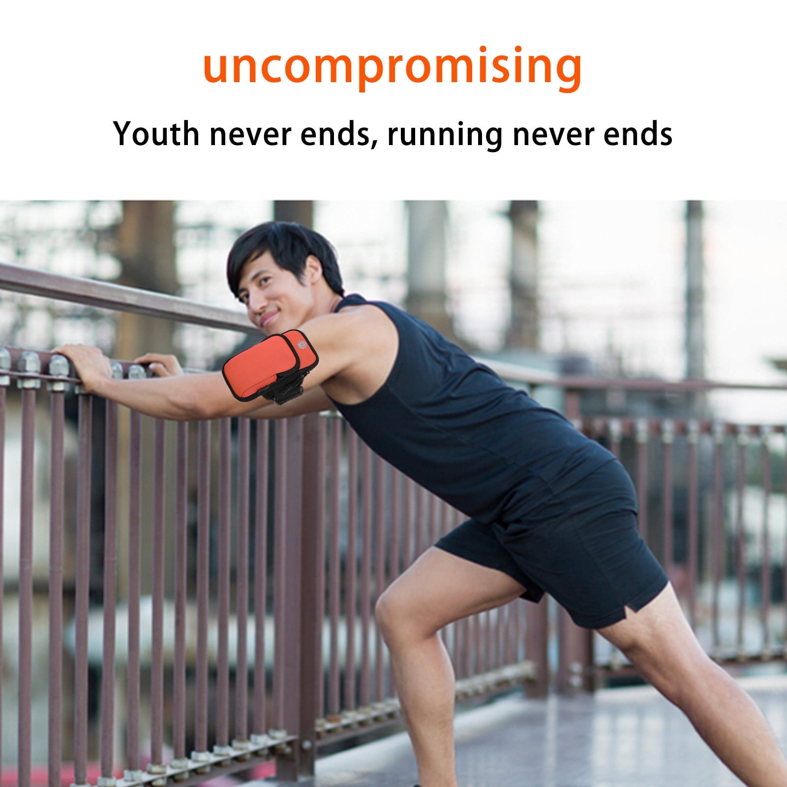 lulshou Phone Holder Arm Bands For Men & Women Fits All Cell Phones Use For Running Walking
