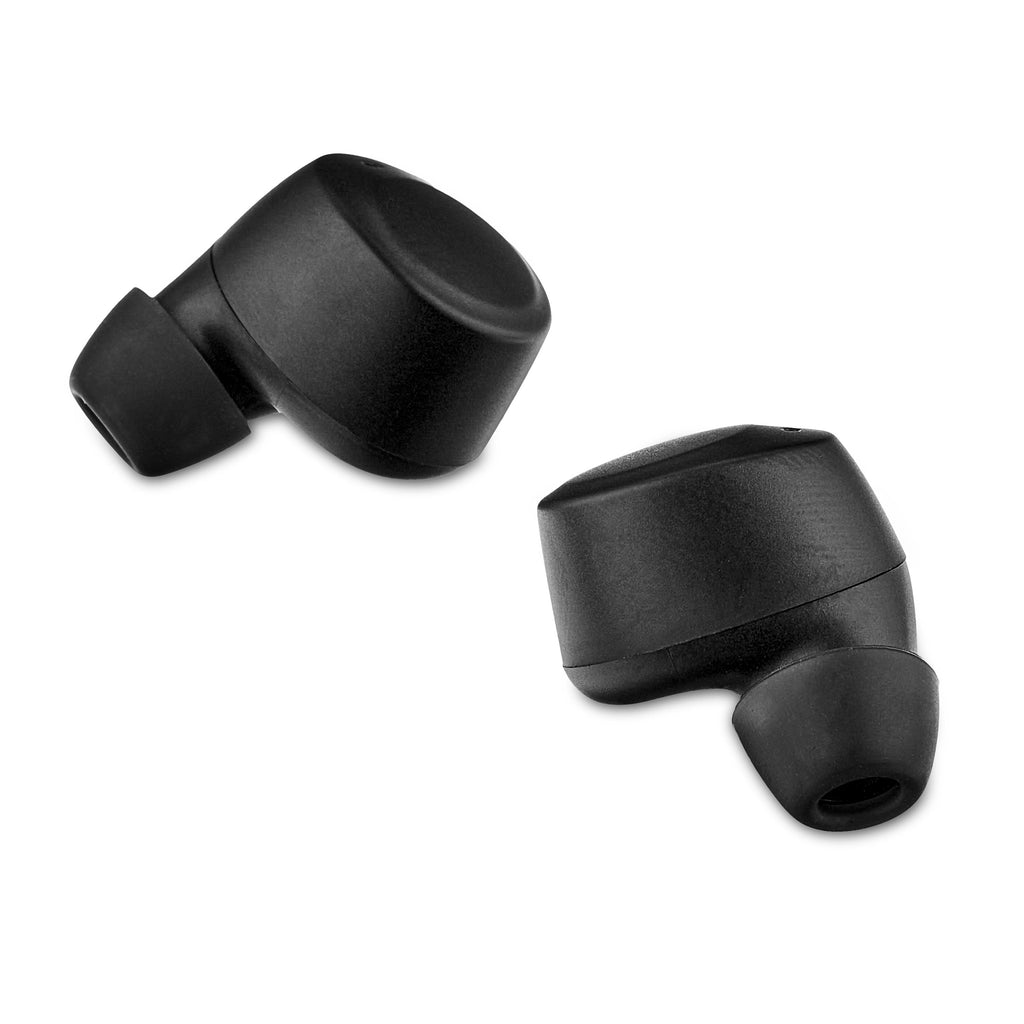 Onn Bluetooth Earphones with Charging Case and Touch Control, Black