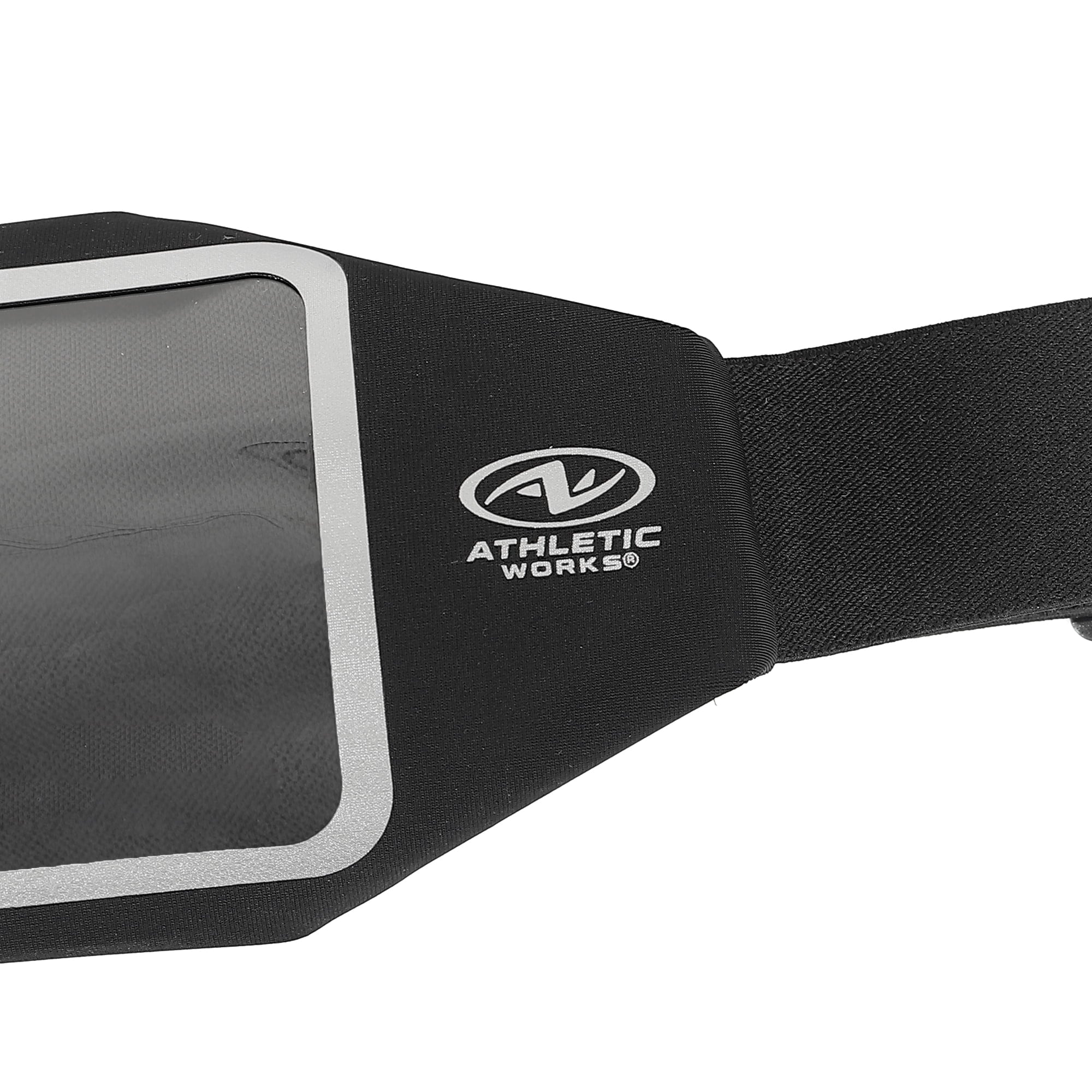 Athletic Works Running Belt with Window for Full - function Touchscreen Operation of Phone with Adjustable belt