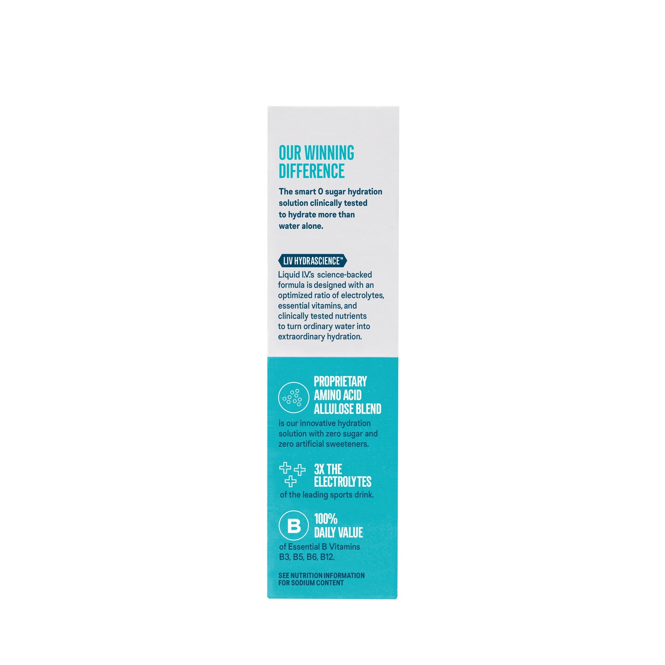 Liquid I.V.® White Peach Hydration Multiplier® Sugar-Free Electrolyte Powder Drink Mix, 6 Count Packets