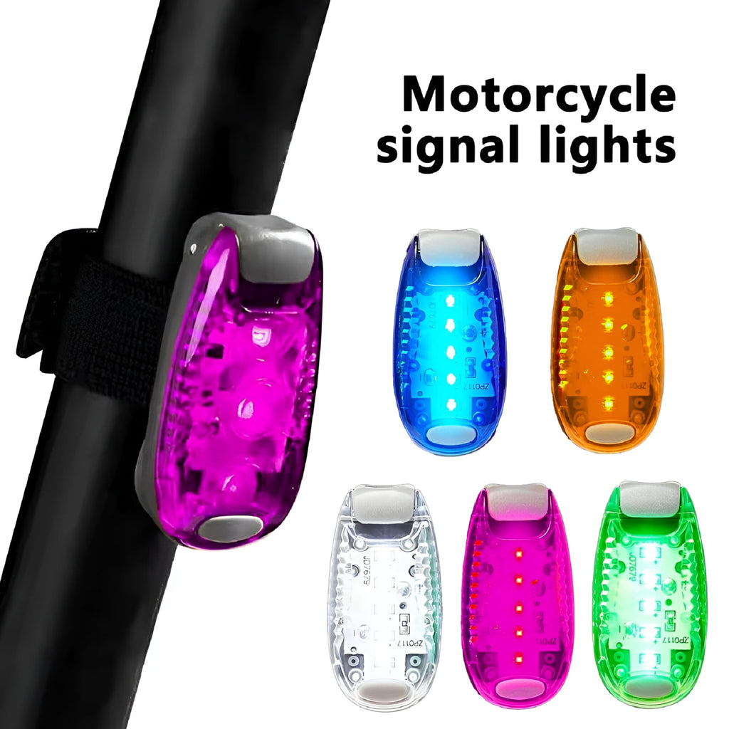 HIBIBUD 2026 New Abs Material Clip-On Led Light for Night Running and Cycling,Portable & Rechargeable Cycling Accessories for Running, Cycling, Walking, Hiking, Outdoor Sports