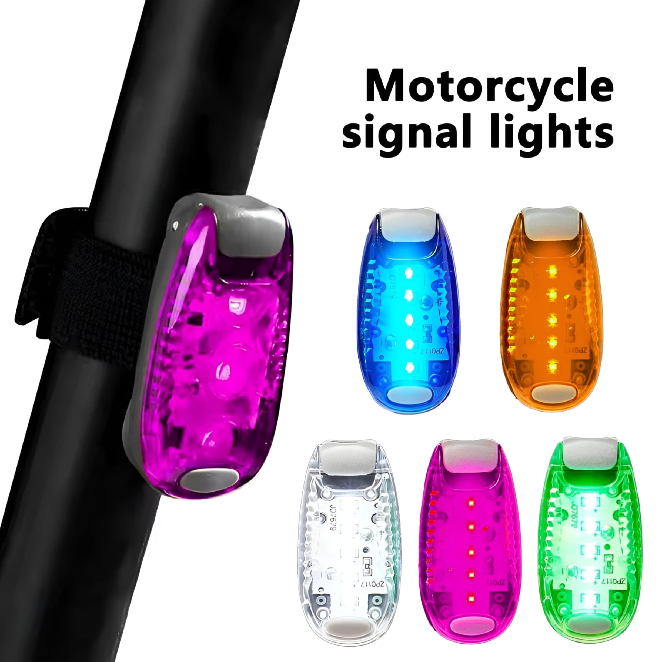 HIBIBUD 2026 New Abs Material Clip-On Led Light for Night Running and Cycling,Portable & Rechargeable Cycling Accessories for Running, Cycling, Walking, Hiking, Outdoor Sports