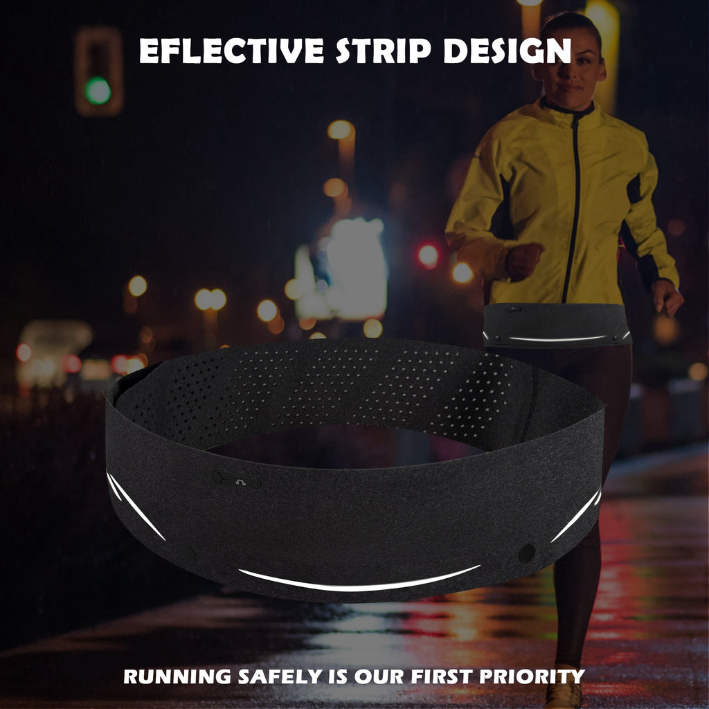LUXMO LUXURY MOBILE Slim Running Belt Fanny Phone Holder for Running