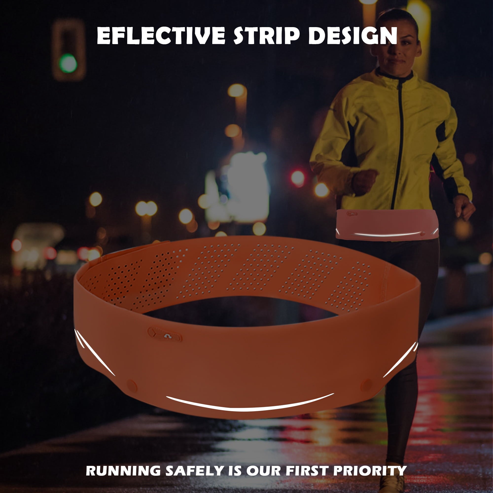 LUXMO LUXURY MOBILE Slim Running Belt Fanny Phone Holder for Running