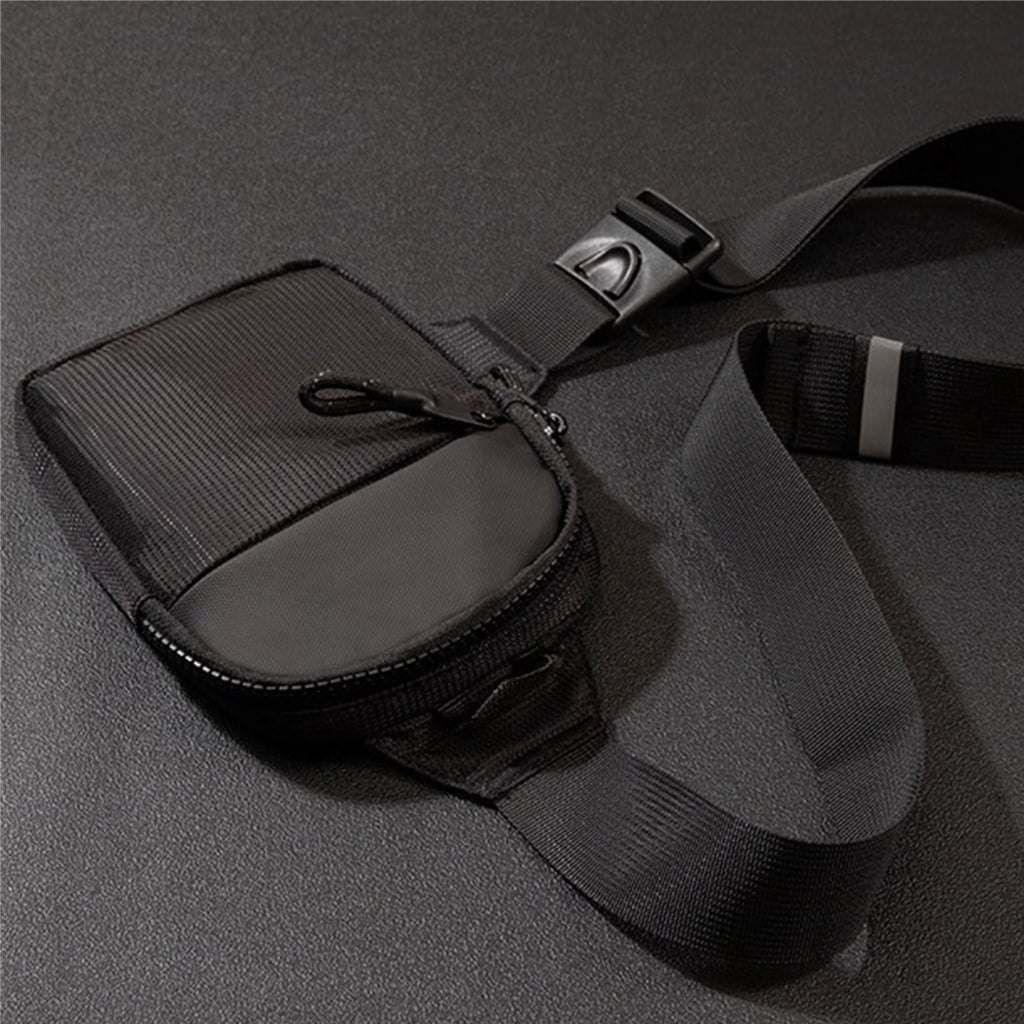 Sports Men Chest Bag Water Waist Pack Running Phone Holder Crossbody Slings Bag Outdoor Sports Accessory