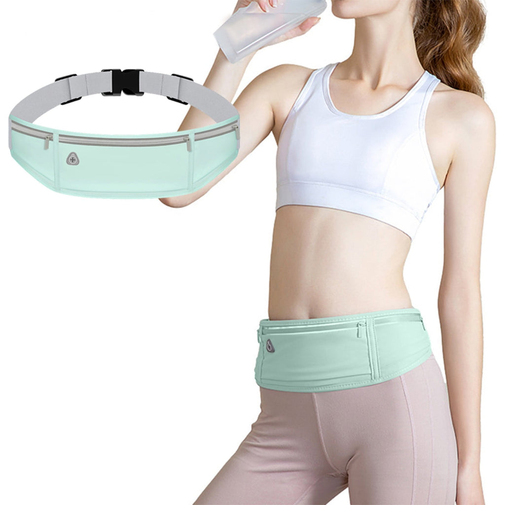 TaTaai Clearance 1Pcs Slim Running Belt Fanny Pack for Women & Men, Running Phone Holder Runners Belt Waist Pack Bag for Running Hiking Sports