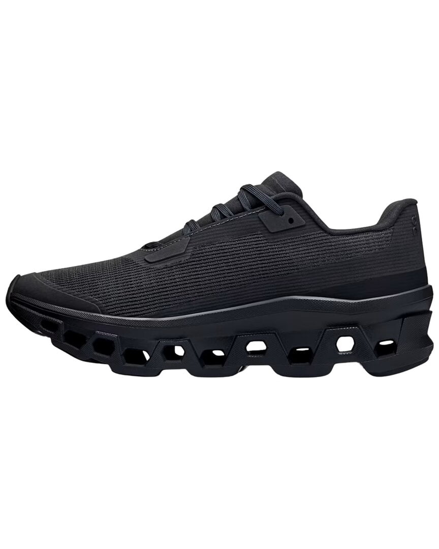 On Running Technical Mesh Sneakers With Breathable Design Black (Women's)