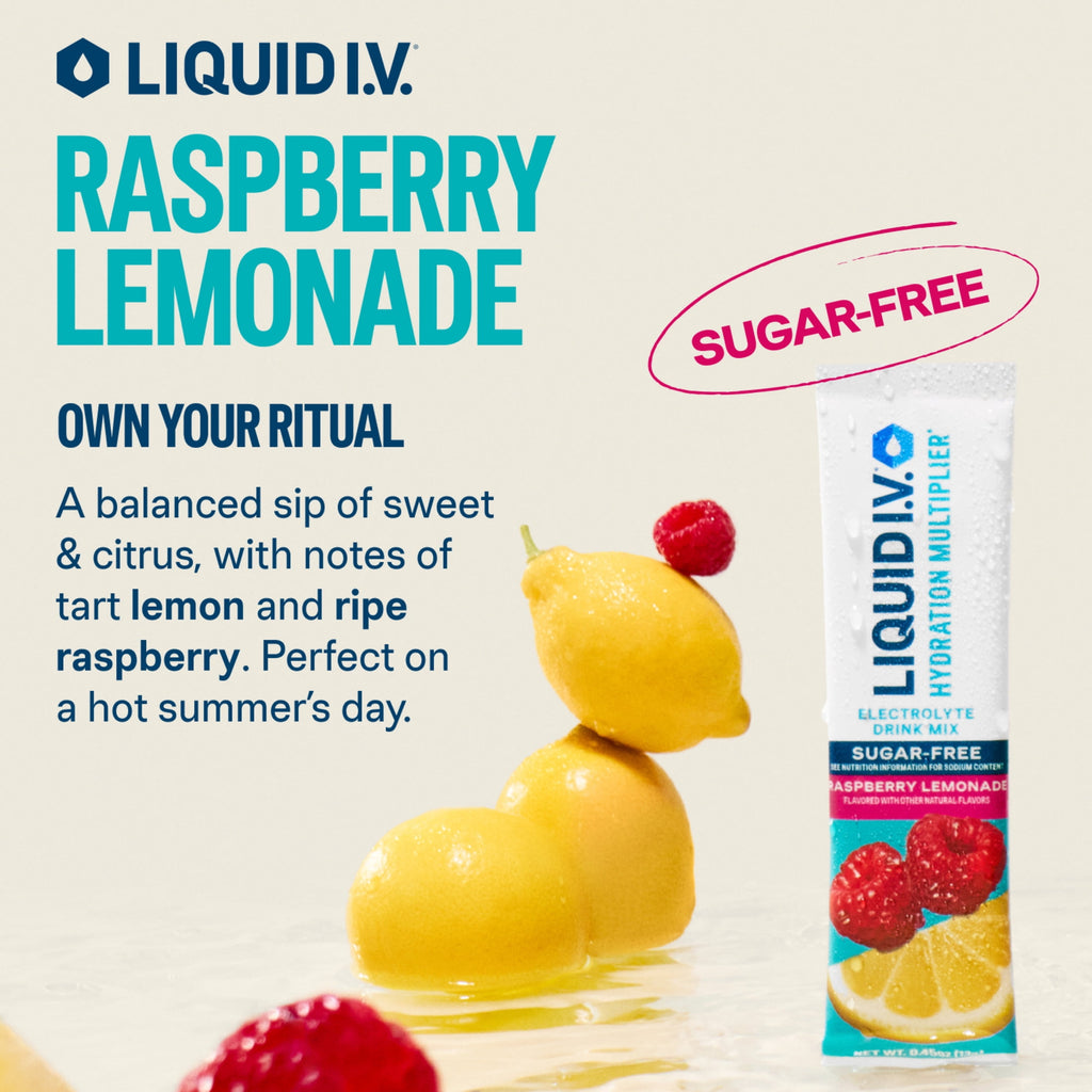 Liquid I.V.® White Peach Hydration Multiplier® Sugar-Free Electrolyte Powder Drink Mix, 6 Count Packets