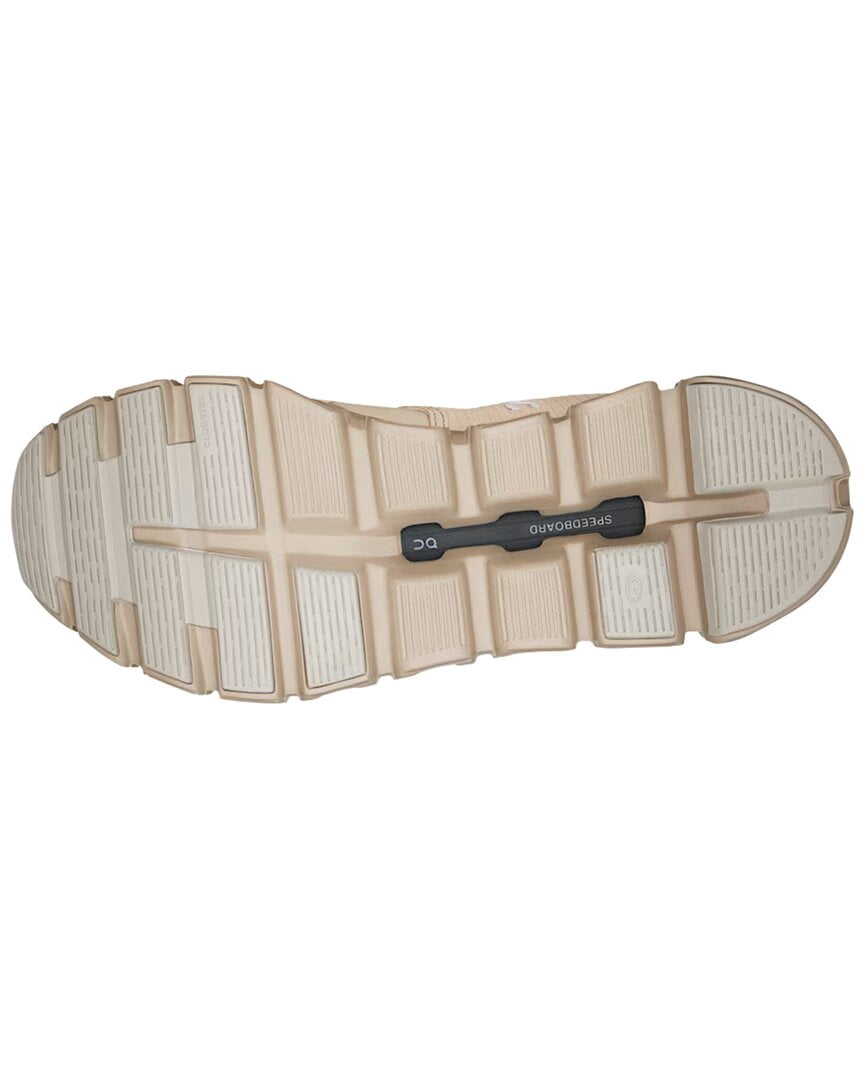 On Running Cloud 6 Waterproof Sneaker, 9, Beige