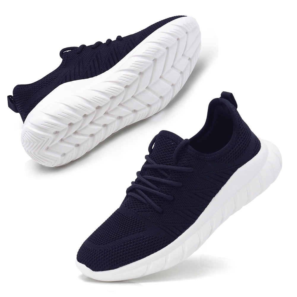 Ablanczoom Womens Sneakers Running Shoes Slip-on Fitness Sports Walking Tennis Flats
