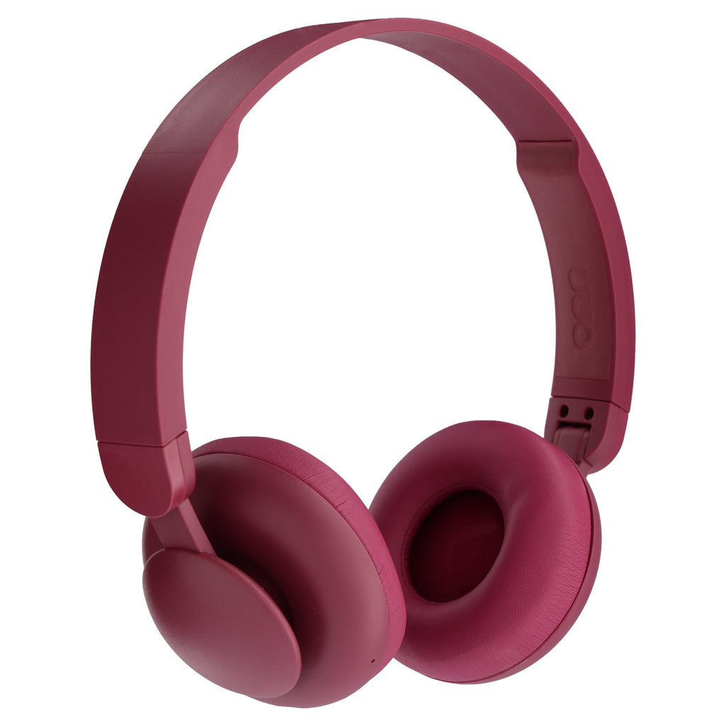 onn Wireless On-ear Headphones with Bluetooth, Black