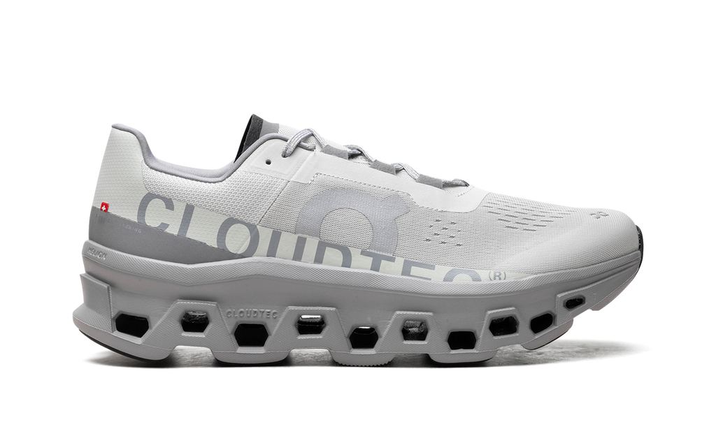 On MENS Cloudmonster "Ice | Alloy" 61.97788 from Stadium Goods