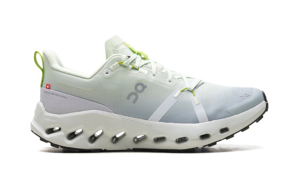 ON WOMENS Cloudsurfer Trail Waterproof Womens "Lima Mineral" 3WE10292850 3WE10292850 from Stadium Goods