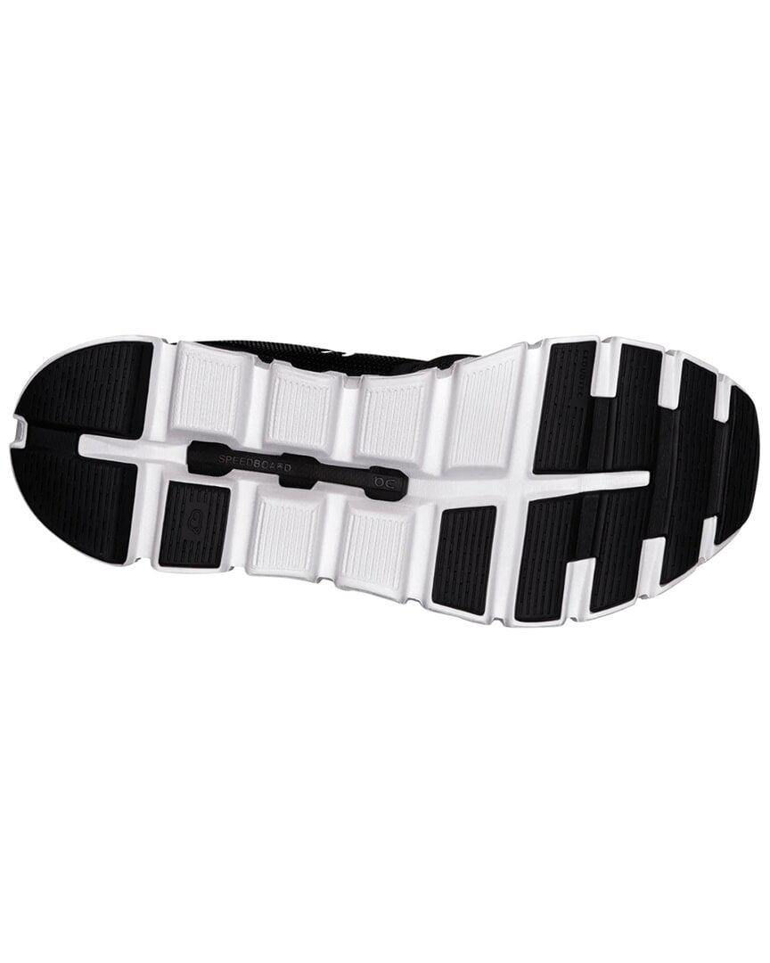 On Breathable Black Mesh Sneakers Black (Women's)