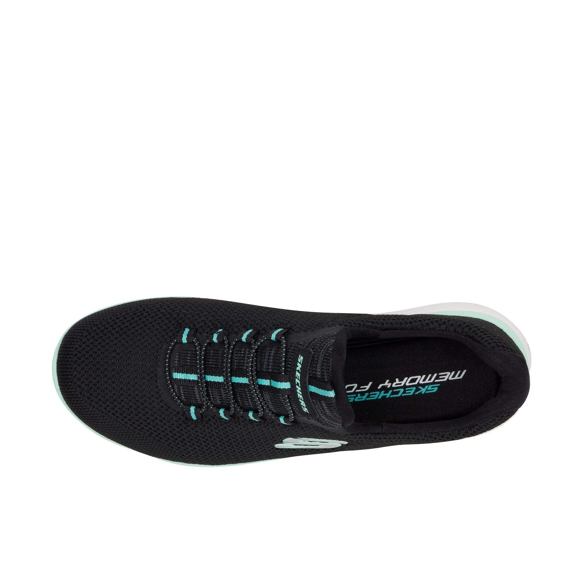 Skechers Women's SUMMITS-COOL CLASSIC Slip-On Athletic Sneaker, Wide Width Available