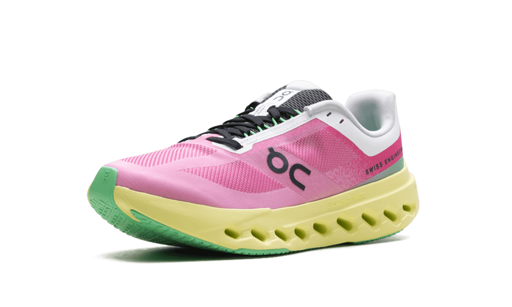 ON RUNNING WOMENS Cloudsurfer Next Womens "Pink Limelight" 3WE30053214 3WE30053214 from Stadium Goods
