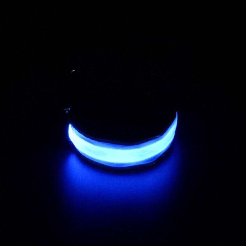 USB Charging LED Luminous Night Rning Armbands Bracelets Sports F5T7 A0Z2