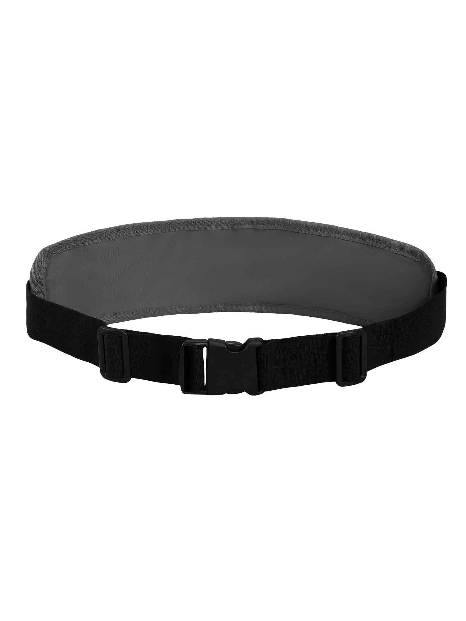 MIER Running Belt Slim Waist Pack with Bib Clips Adjustable Elastic Phone Holder for Fitness Marathon Daily Travel Pink