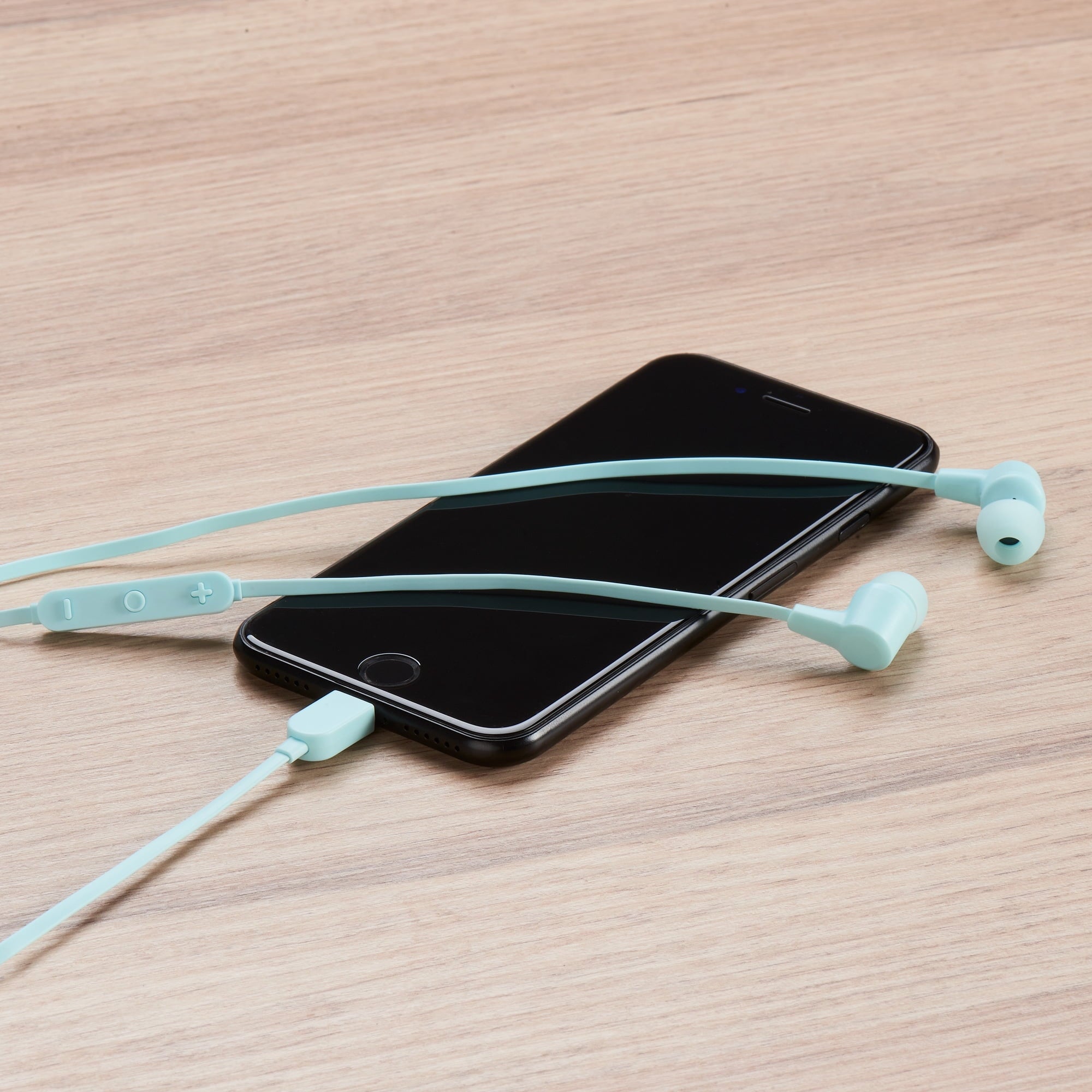 onn Earphones with Lightning Connector, Lilac