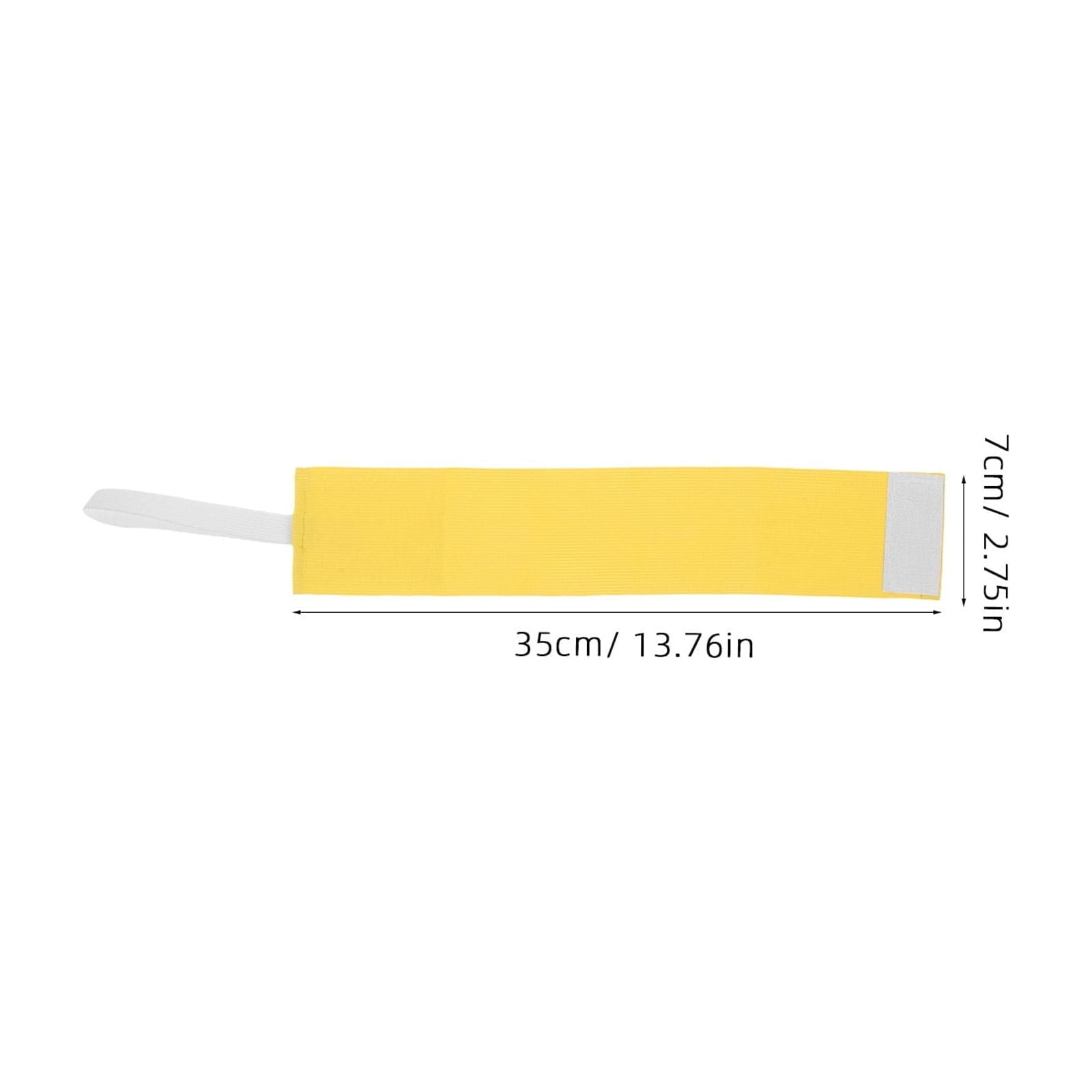 FONDOTIN High Visibility Reflective Yellow Nylon Armband for Running, Cycling, Outdoor Sports Safety Gear
