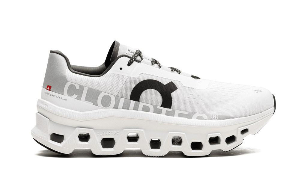 On MENS Cloudmonster "All White" 61.98434 from Stadium Goods