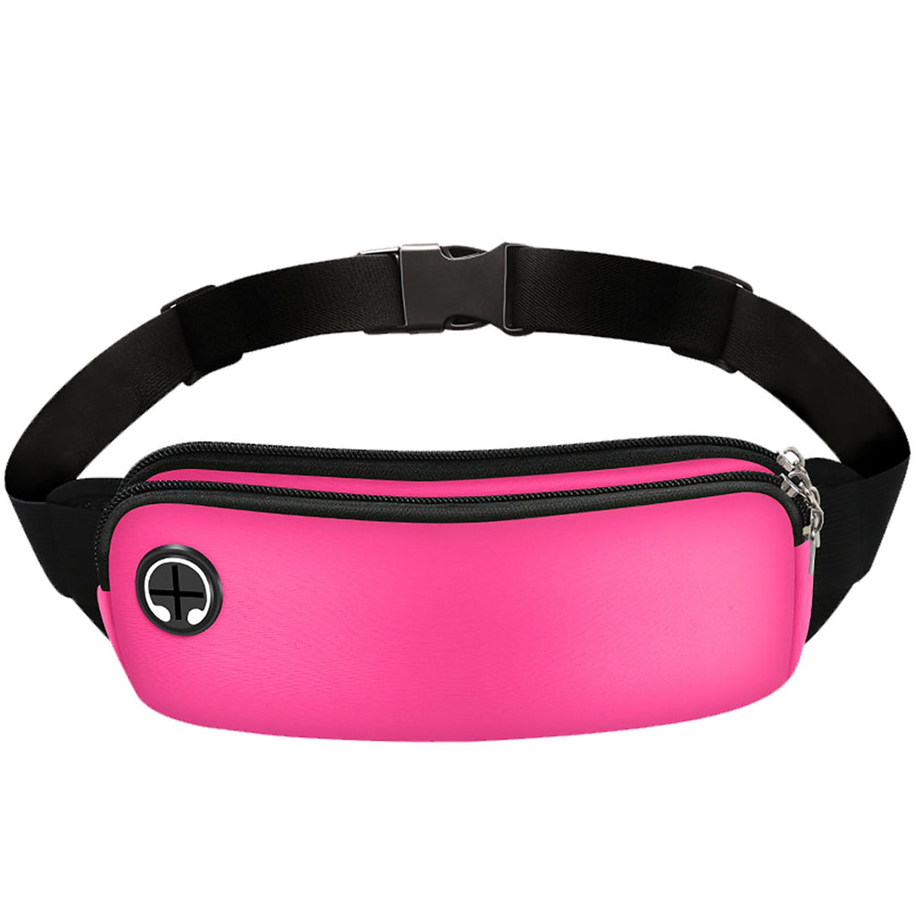hengsof Running Belt Waist Pack Bag,Workout Gear,Gym Fitness Fanny Pack for Phone,Cell Phone Holder for Running,Jogging Pocket Belt for Women & Men,Running Accessories